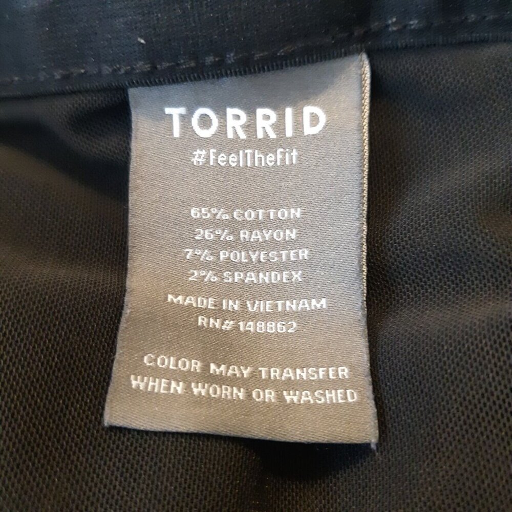 Torrid Bombshell Skinny Womens Plus 24R Jeans Light Wash High Rise Distressed - Picture 10 of 10